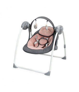 Lorelli Portofino Swing Play Müzikli Otomatik Bebek Salıncağı Pink