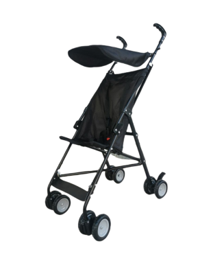 ALDEBA 3020 SLİM  BASTON BEBEK ARABASI SİYAH