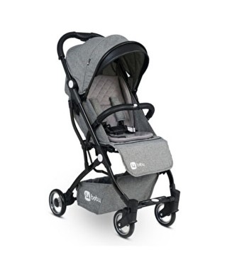 4 Baby Drone Siyah Kabin Bebek Arabası / Siyah-Gri