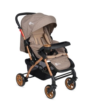 4 Baby AB310 Active Gold Çift Yönlü Bebek Arabası / Kahverengi