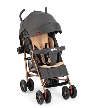 Rival Sweet Tam Yatar Baston Bebek Arabası / Gold Antrasit