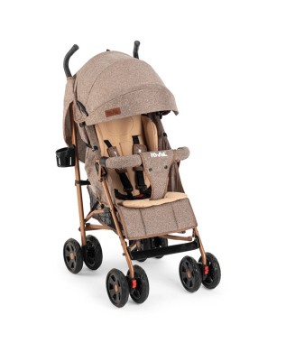 Rival  Sweet Tam Yatar Baston Bebek Arabası / Gold Kahverengi