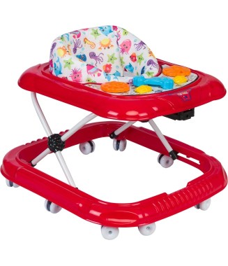 UNİCARE 3 KADEMELİ YÜRÜTEÇ KIRMIZI