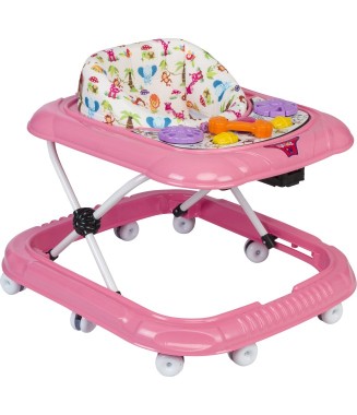 UNİCARE 3 KADEMELİ YÜRÜTEÇ PEMBE