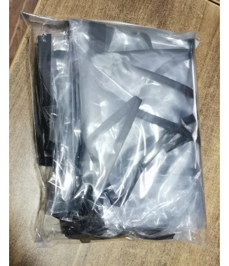 Bebek Arabası Fermuarlı Yağmurluk -Yanyana ikiz 