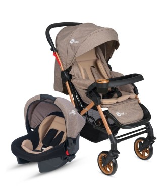 4 Baby AB440 Active Gold Travel Sistem Kahverengi