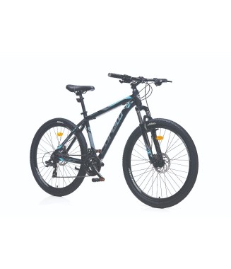 Corelli Felix 2.2 ''24 MD'' size 14 mountain bike Black/Turquoise/Grey