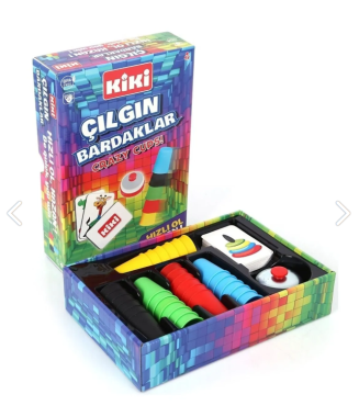 KİKİ Çılgın Bardaklar Zeka Oyunu