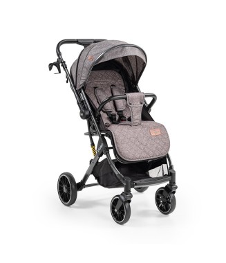 Baby2Go 2421  Violet Kabin Çiftyön  Bebek Arabası / Koyu Gri