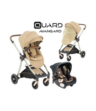 Quard Avangard Travel Sistem Bebek Arabası Latte