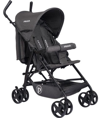 PRAVA SMART TAM YATARLI BASTON BEBEK ARABASI FÜME