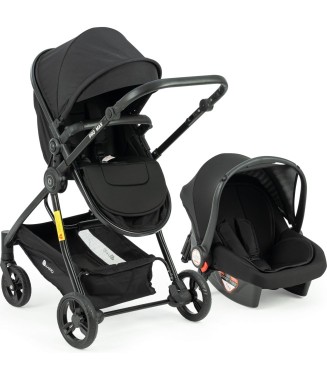 Quard Promax Travel Sistem Bebek Arabası Siyah