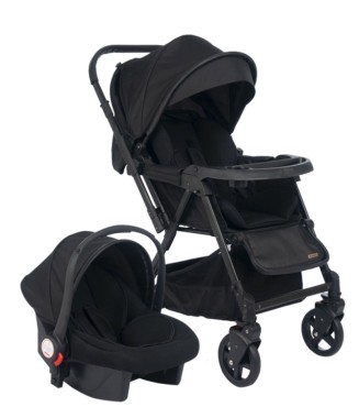 Bonibos Yukon Travel Sistem Bebek Arabası / Full Siyah