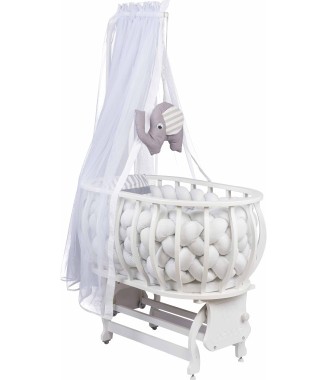 Bonibos Uykucu Sepet Beşik Beyaz