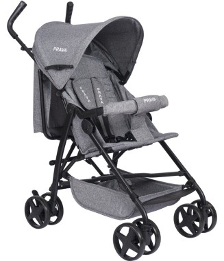PRAVA SMART TAM YATARLI BASTON BEBEK ARABASI GRİ