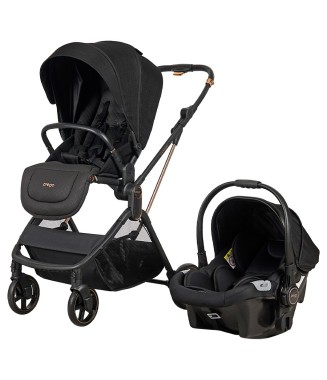 Prego Arteon Travel Sistem Bebek Arabası Siyah