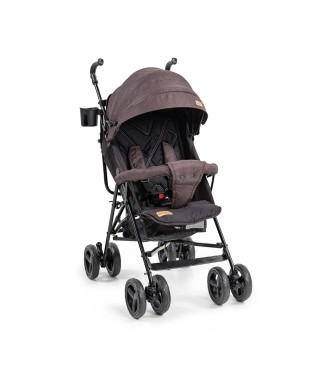 Baby2Go Verona Baston Bebek Arabası -Siyah+ Yağmurluk