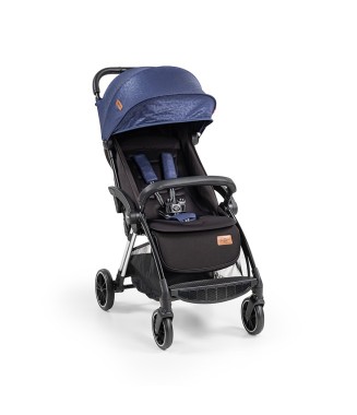 Baby2Go Tulipa Cabin Otomatik Katlanır Bebek Arabası / Mavi