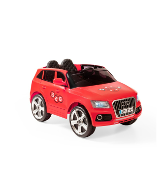 Baby2go 2394 Suv 12 Volt Uzaktan Kumandalı Deri Koltuklu Akülü Araba Kırmızı