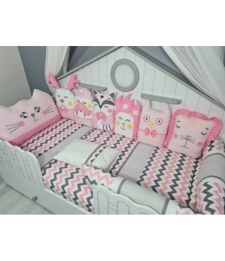 ABC Montessori Uyku Seti Pembe