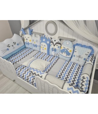 ABC Montessori Uyku Seti Mavi